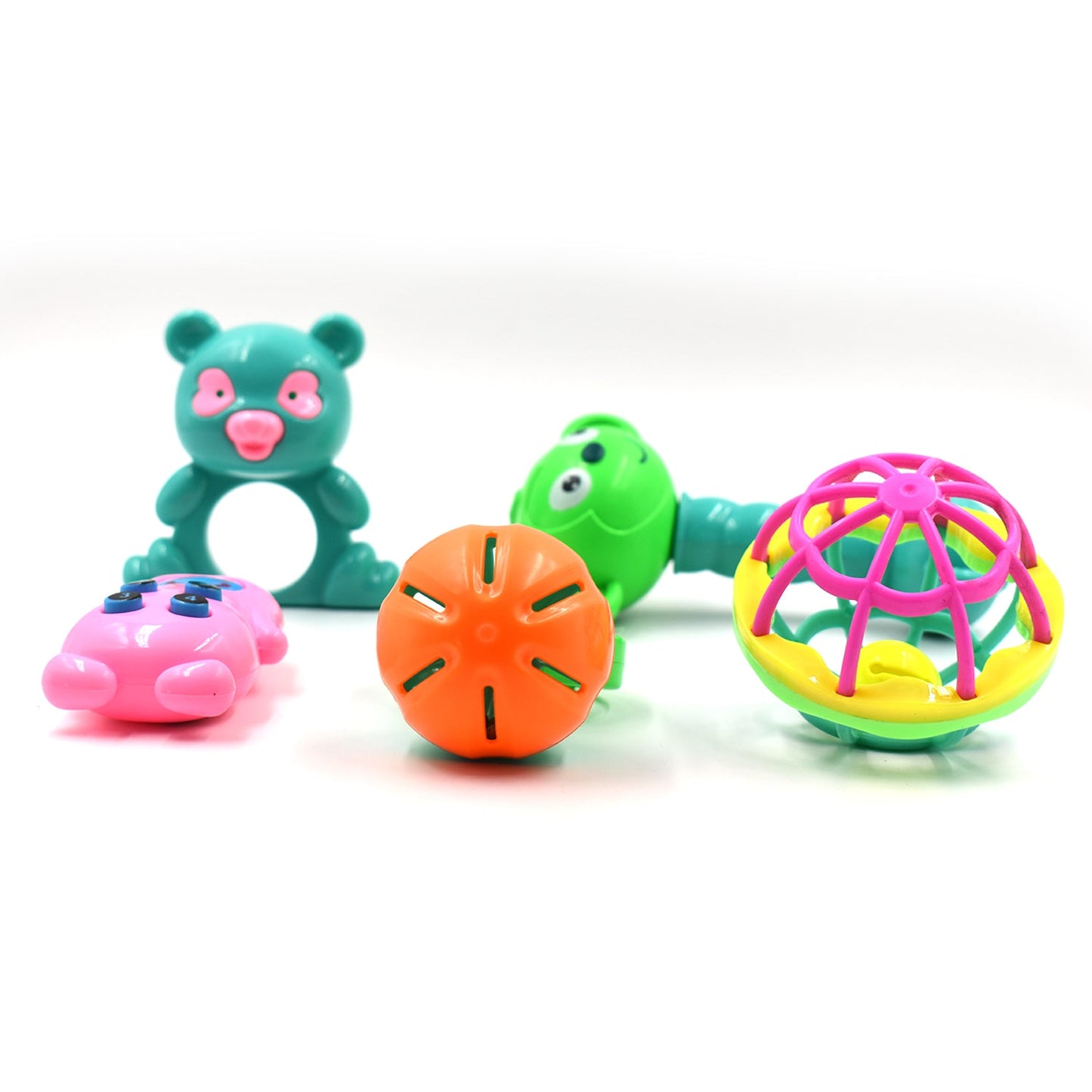 Rattles 5Pc Baby Toy And Game For Kids And Babies For Playing And Enjoying Purposes.