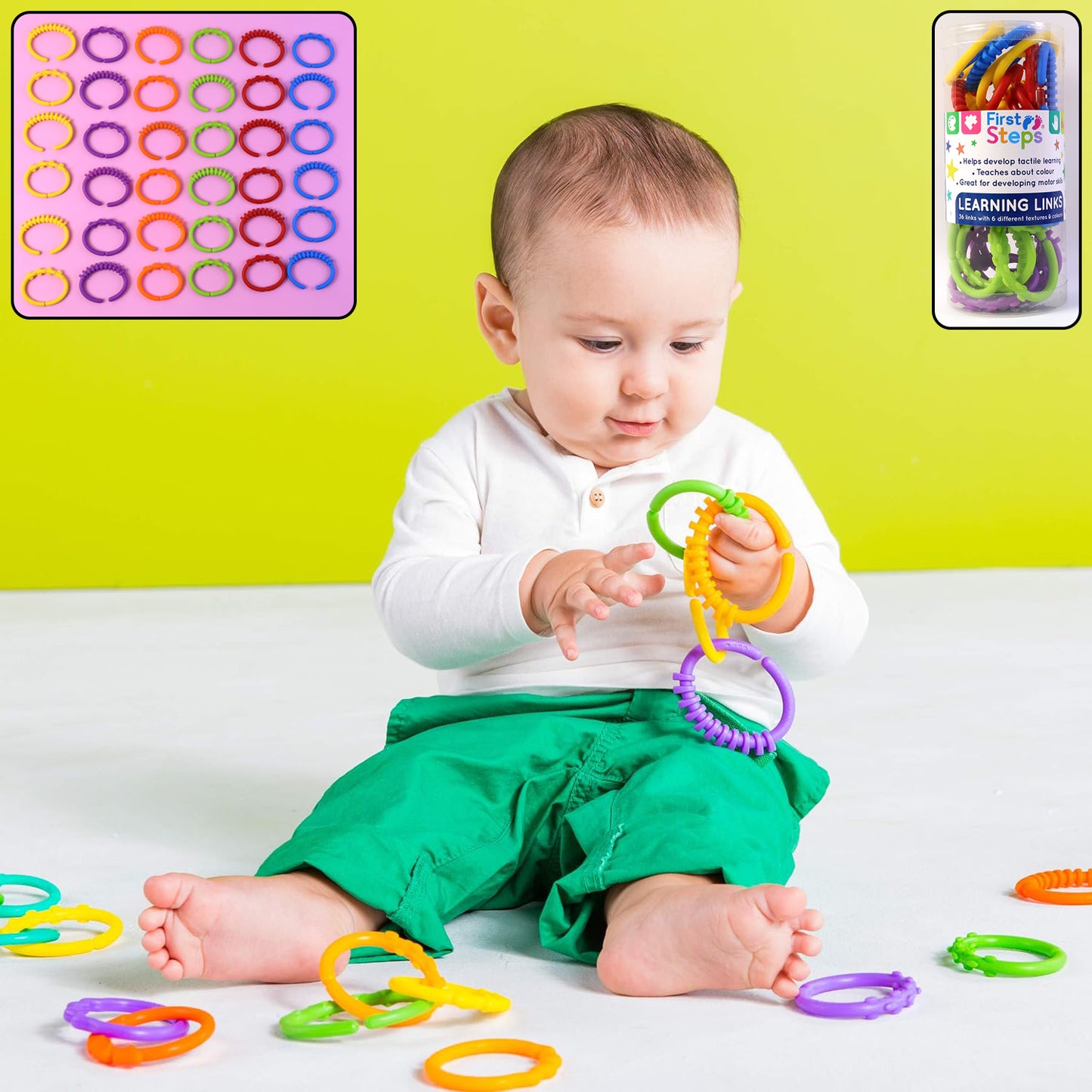 Baby Learning Links Educational Toy (36 Pc Set)
